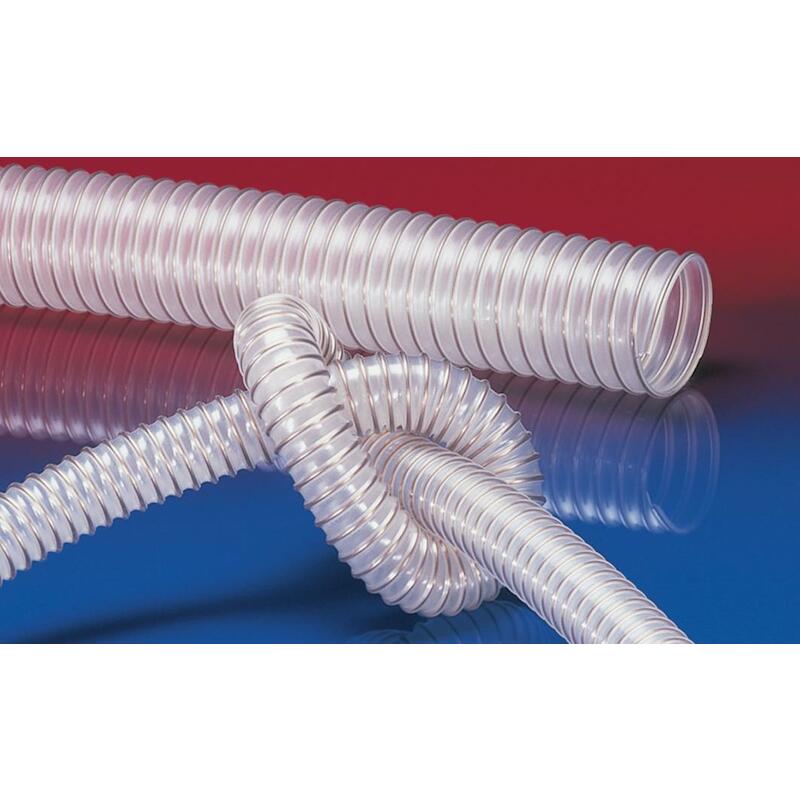 TUYAU D'ASPIR.PUR TRANS.125 AIRDUC PUR 350 FOOD-AS