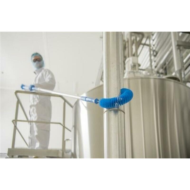 MANCHE TÉLÉSC.ALU BLEU 35MM 2975/3 1675-2780MM VIK