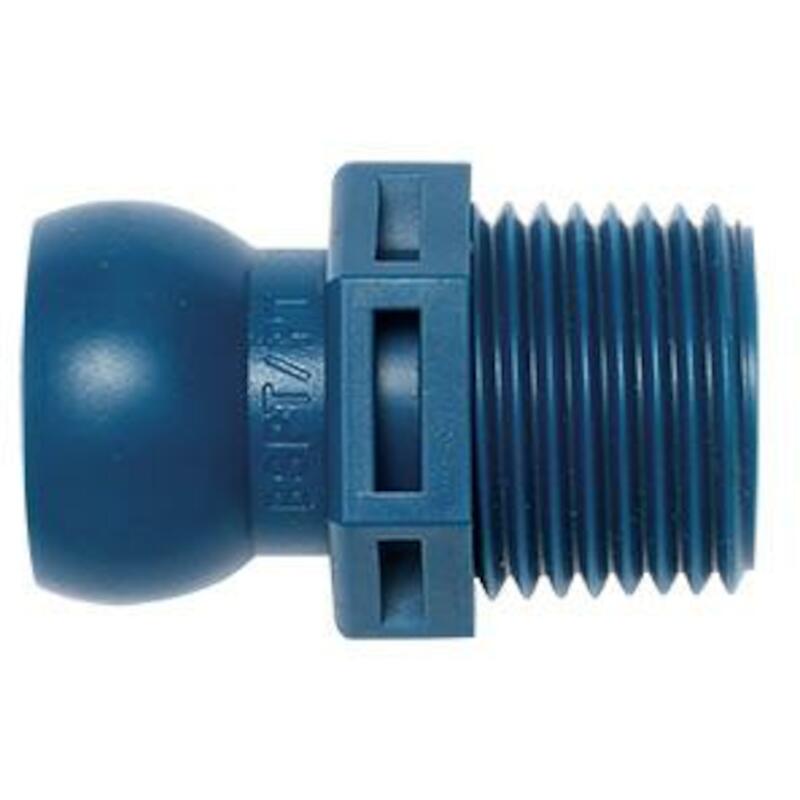 ADAPTER - LOC-LINE 41418 - 1/4X1/4 INCH BSP (4 EA)