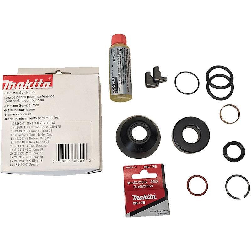 SERVICESET VOOR HAMER - 195260-8 - MAKITA