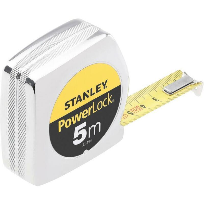 MÈTRE RUB.POWERLOCK ABS 5M  1-33-194 19MM  STANLEY