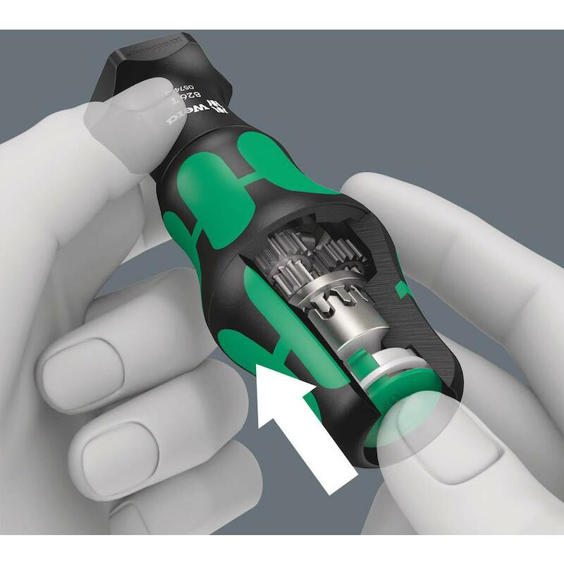 BITSCHROEVENDR. 1/4" KRAFTF 826 T TURBO       WERA