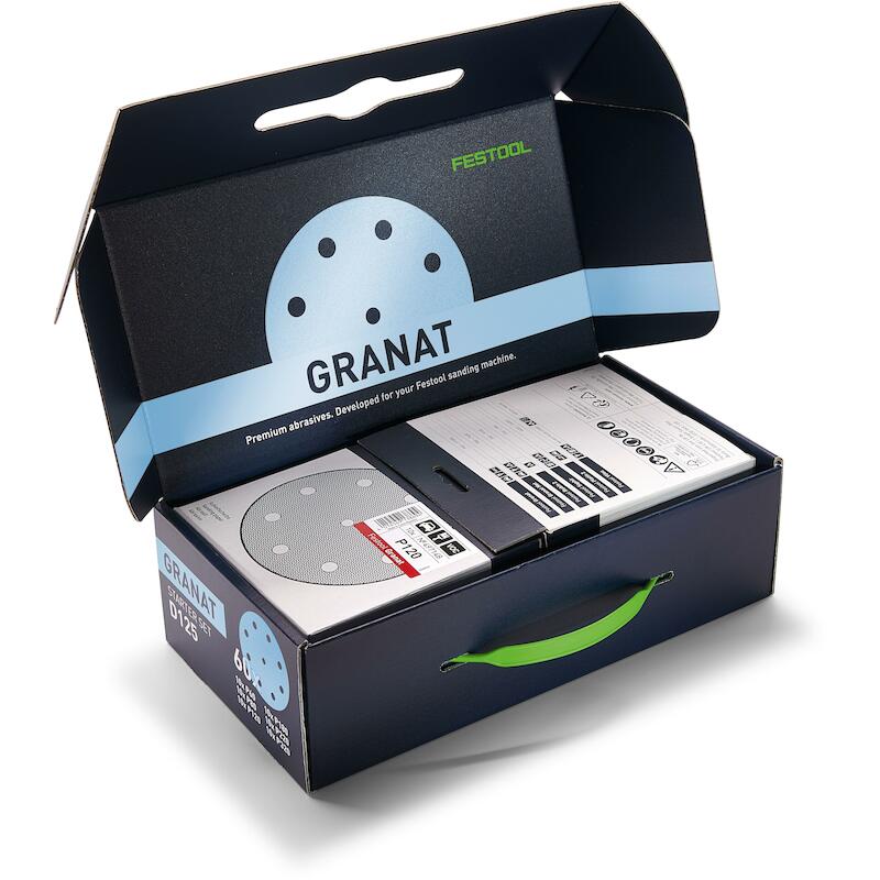 JEU DISQUES ABRAS. 125MM    578668 GRANAT  FESTOOL