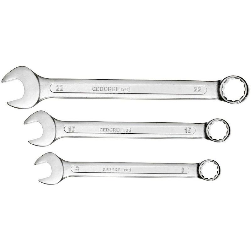 RINGSTEEKSLEUTELSET 9-19MM  R0910   (8ST) GEDORE R