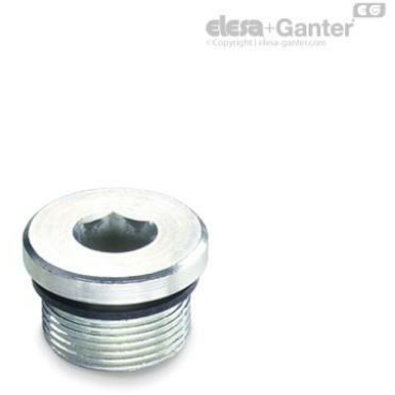 STOP 6K +KRAAG 1/8"BSPP     749-G 1/8"-A    GANTER