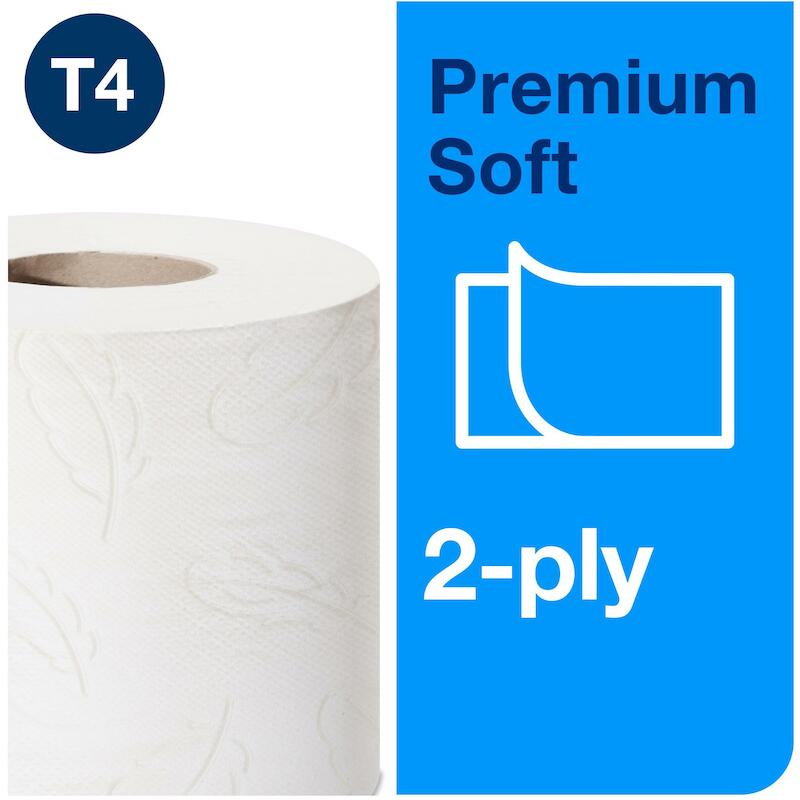 PAPIER-WC PREMIUM ROUL.(6R) 12324-396PCS-2P.  TORK