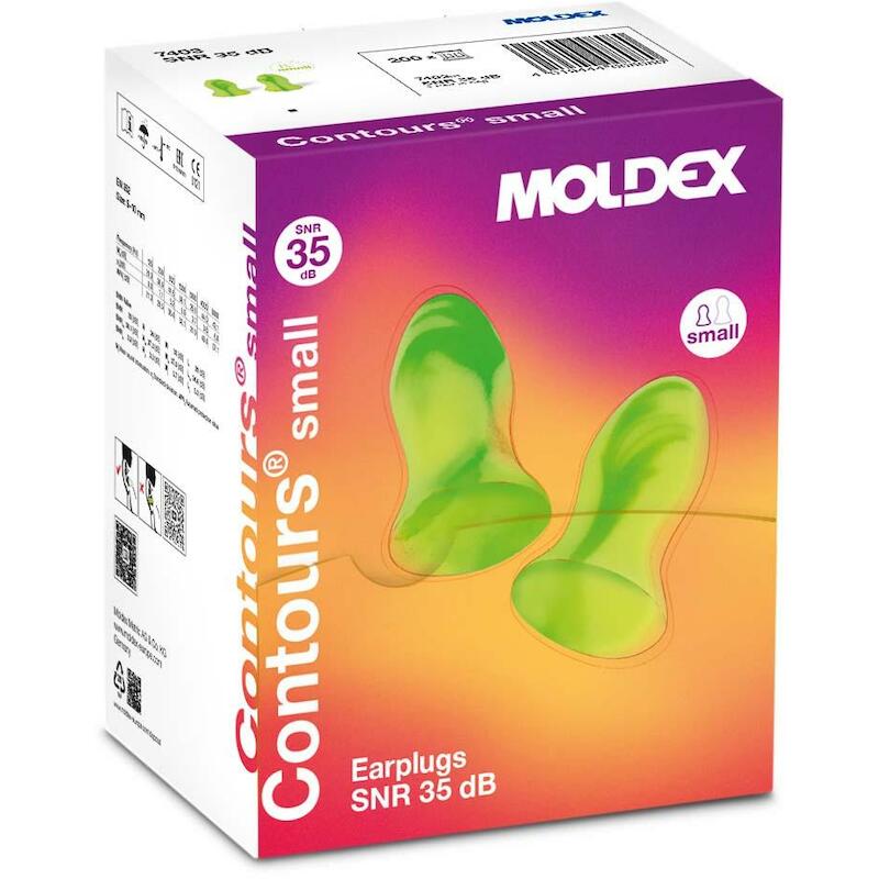 BOUCHON D'OREILLES (S)      CONTOURS (200PR)MOLDEX