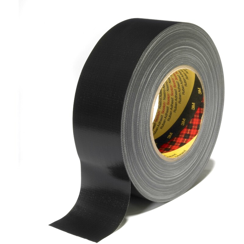 DUCT-TAPE 0,26MM ZWART      389  50MM X 50M     3M