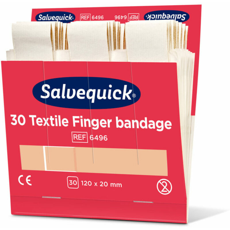 PANSEMENT TEXTILE LONG      6496    (6X30PC) SALVE