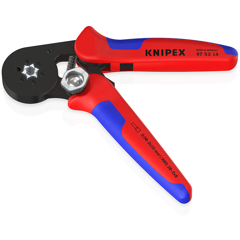 KNIPEX 975314 ZELFINSTELLENDE KRIMPTANG VOOR ADEREINDHULZEN