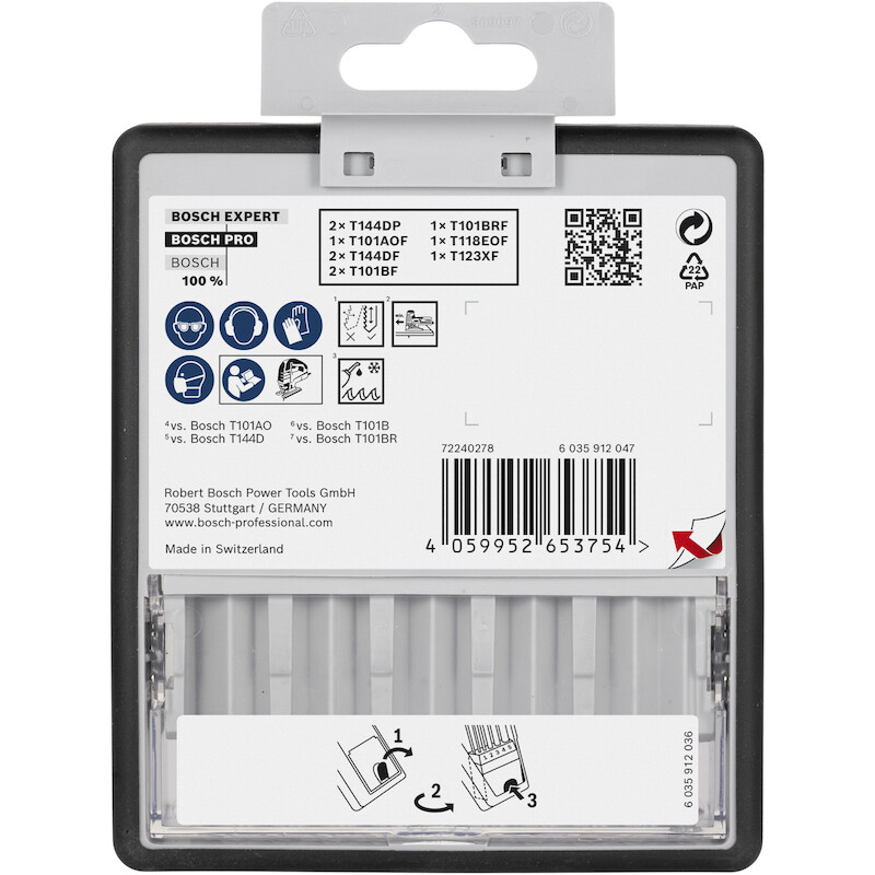 DECOUPEERZAAGBL.SET HO/MET. 2607011944 (10ST)BOSCH