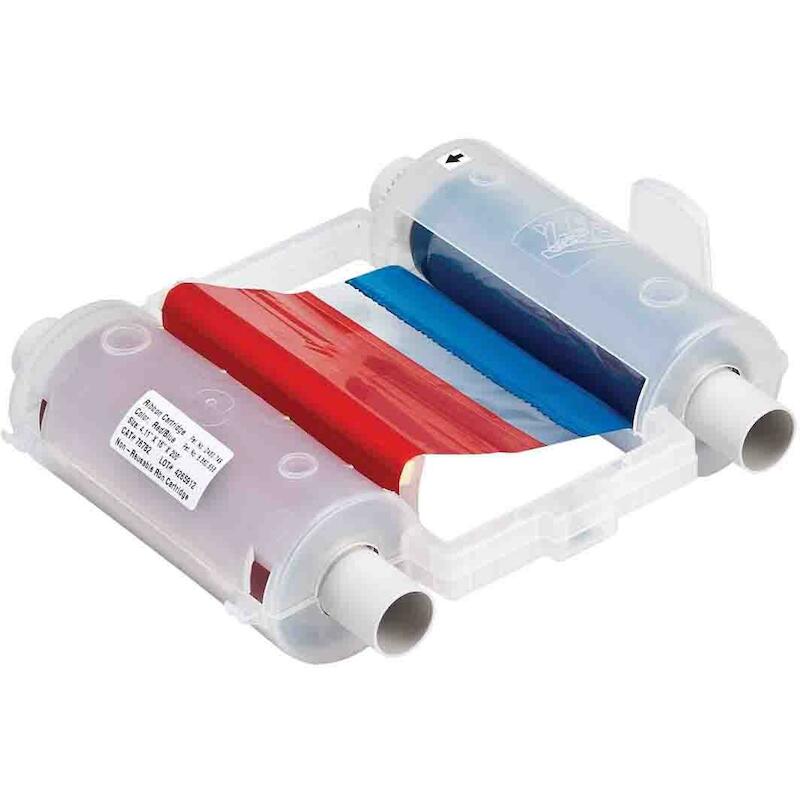 RUBAN GLOBALMARK ROUGE/BLEU 076782 400MM     BRADY