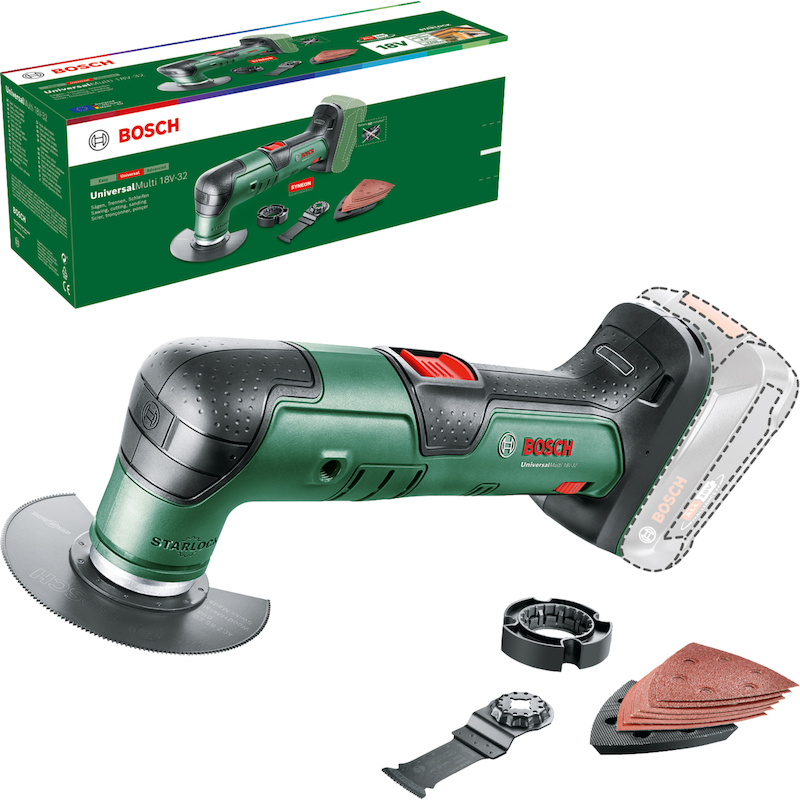 ACCU-MULTITOOL 18V/BODY     UNIVERSALMULTI 18V