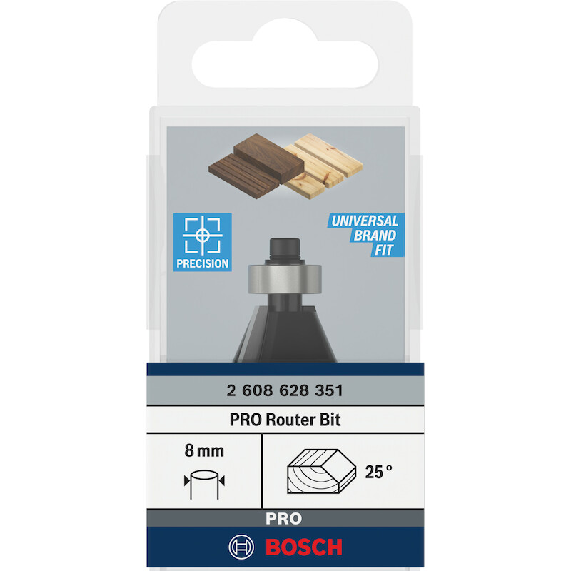 FASE-/KANTENFR.23,7X11,7 S8 2608628351 25°   BOSCH