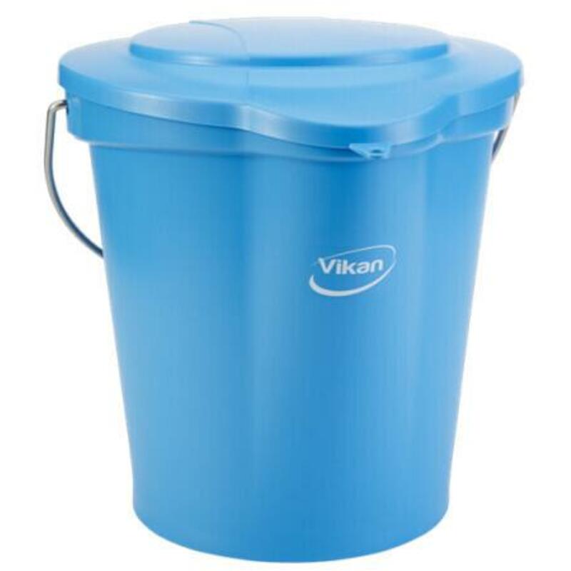SEAU PP/INOX NOIR           5686/9 - 12L     VIKAN