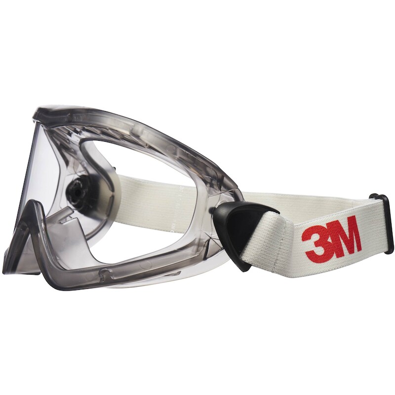 3m - Ruimzichtbril - 2890 - Polycarbonaat - Kraswerend / anticondens - Helder - Indirect geventileerd - en 166 - 02109276