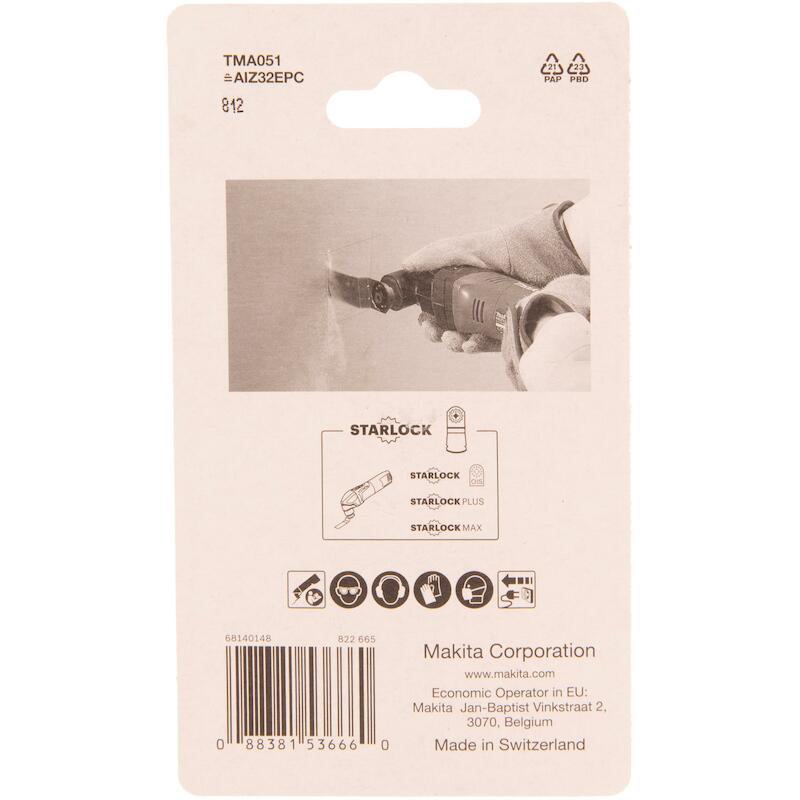 LAME PLONGEANTE HCS BOIS COUPE PRÉCISION TMA051 - B-64858-5 - MAKITA