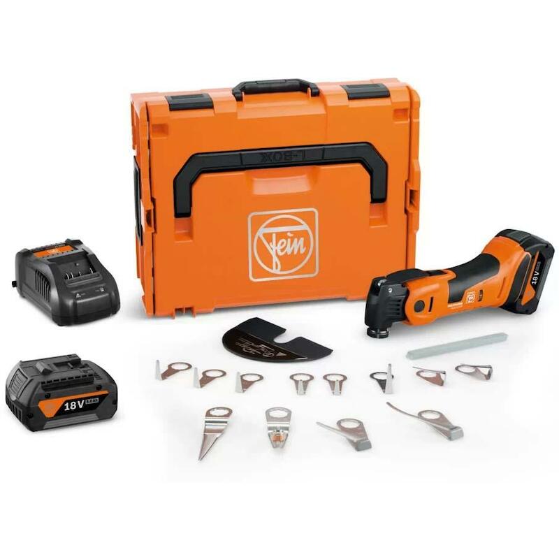 ACCU-MULTITOOL 18V/2X5AH    AMM 700 1.7Q AUT. FEIN