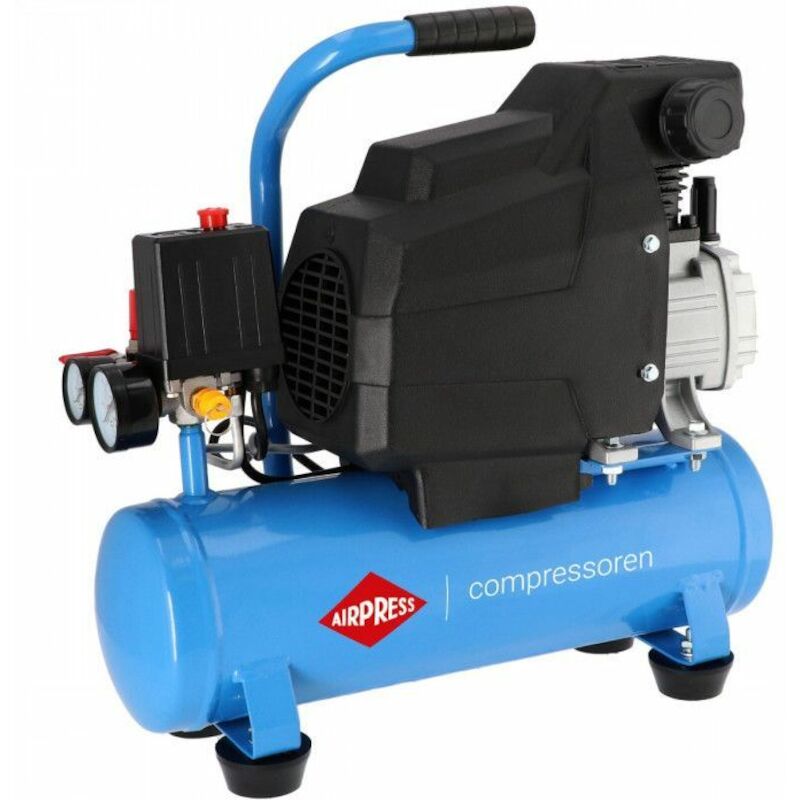 Airpress - Compressor - h 185-6 - 8 bar - 1,1 kW - 6 l - 82,3 l/min - 02648561