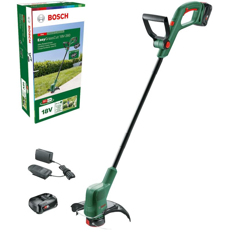 ACCUGRASTRIMMER 18V/2X2AH   EASYGRASSCUT 260 BOSCH