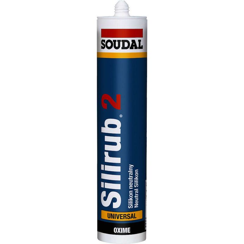 SILICONE - SOUDAL SILIRUB 2 - 310 ML TRANSPARANT