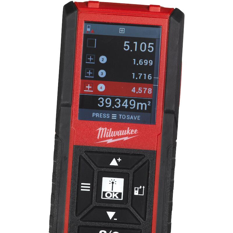 LASERAFSTANDSMETER 45M      LDM 45  2XAAA MILWAUKE