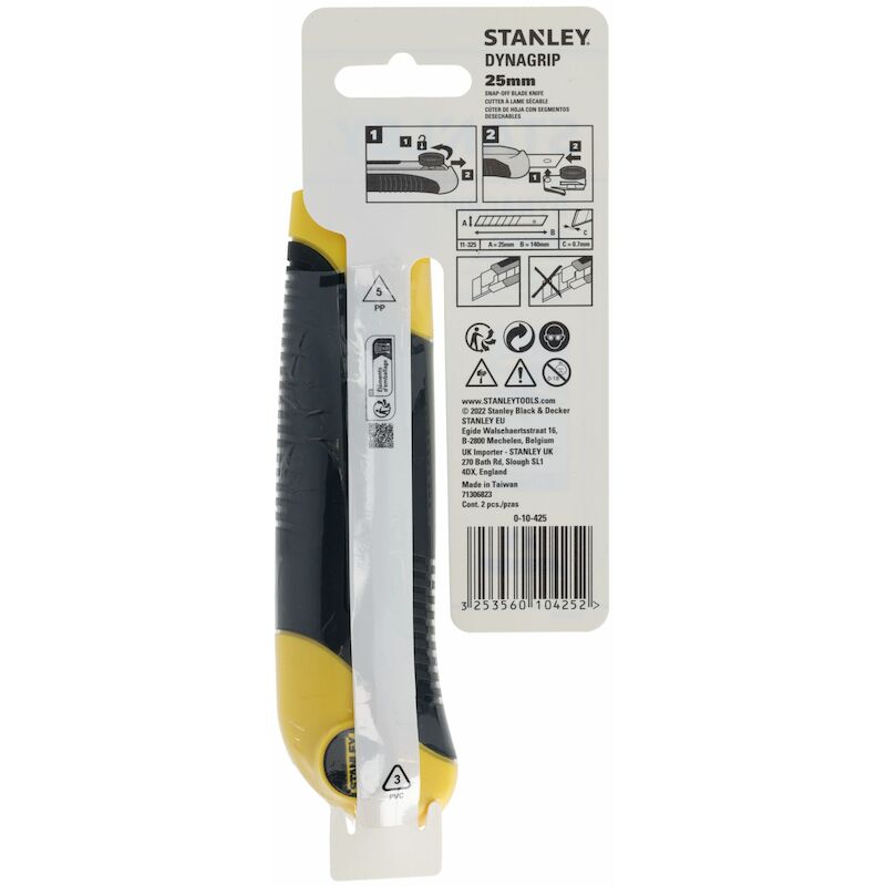CUTTER DYNAGRIP 25MM        0-10-425 180MM STANLEY