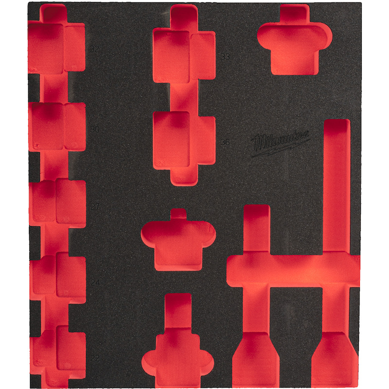 SLAGDOPPENSET 3/4" IN FOAM  4932493396 (11ST)MILWA