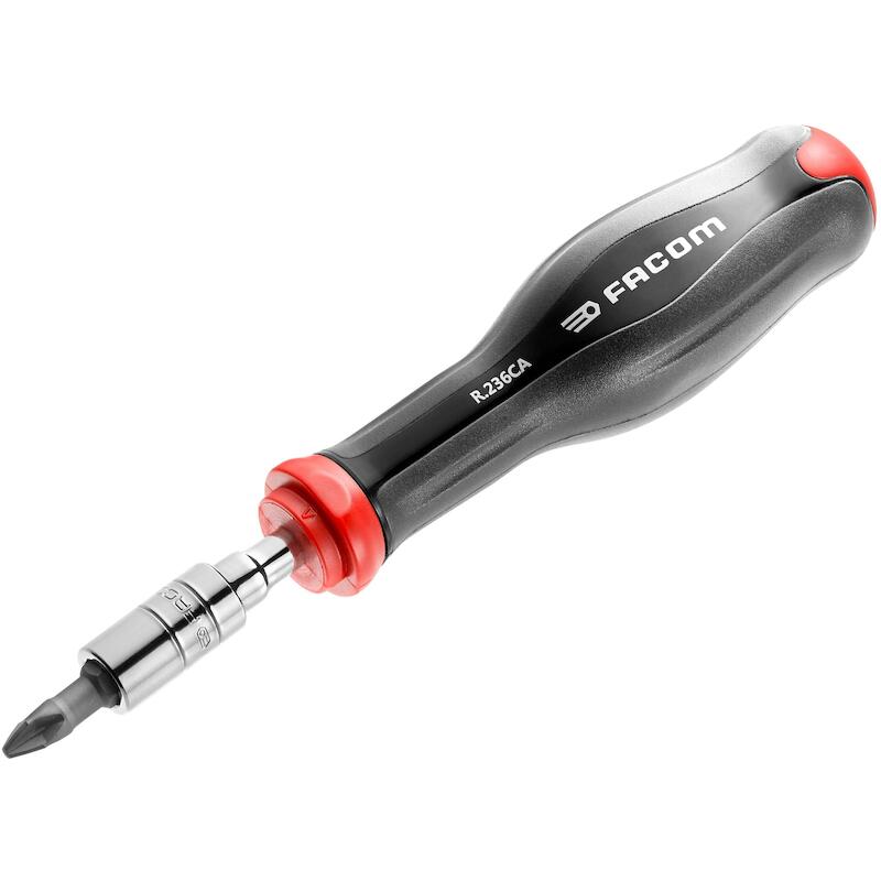 WRINGSTAAF KORT 1/4"+HANDGR R.236CA          FACOM