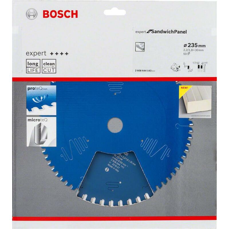 CIRKELZAAGB.235X2,2X30 SAND.2608644143 50T   BOSCH