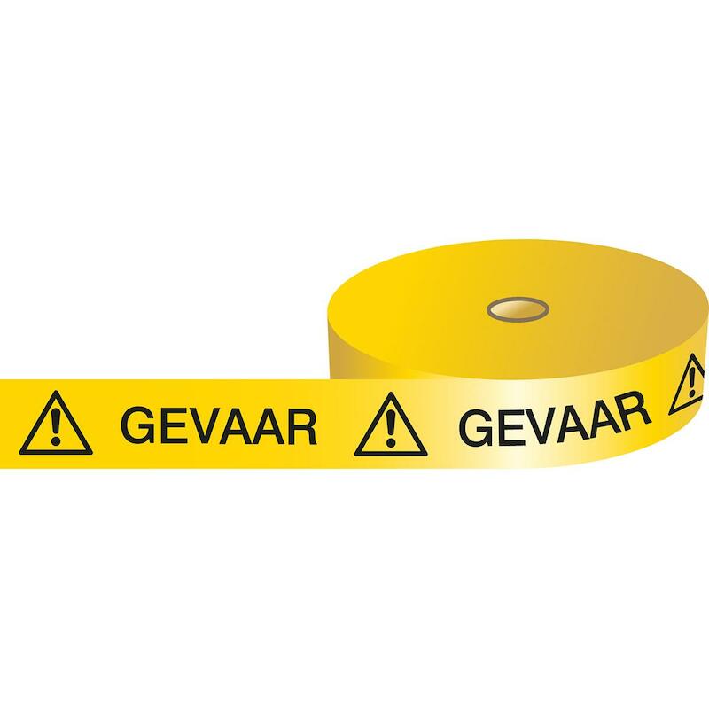 RUBAN DE DÉMARCATION GEVAAR 257600 75MMX250M BRADY
