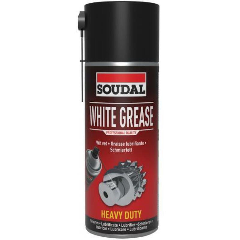 SMEERVET WIT 400ML          WHITE GREASE    SOUDAL
