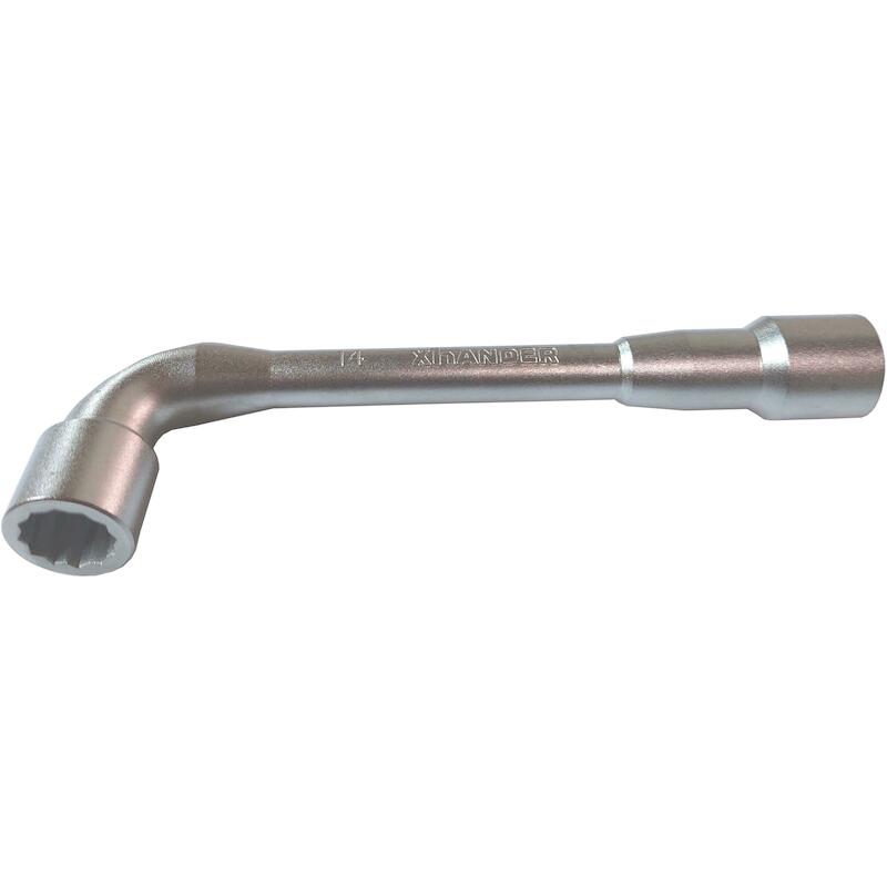Xhander - Angled socket wrench - P76B90W - 6X12 point - 10 mm - 130 mm - Pass-through - 08109637