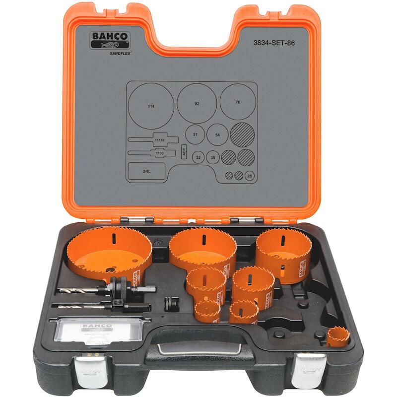GATZAGENSET BIM (KOFFER)    3834-SET-86 (9ST)BAHCO