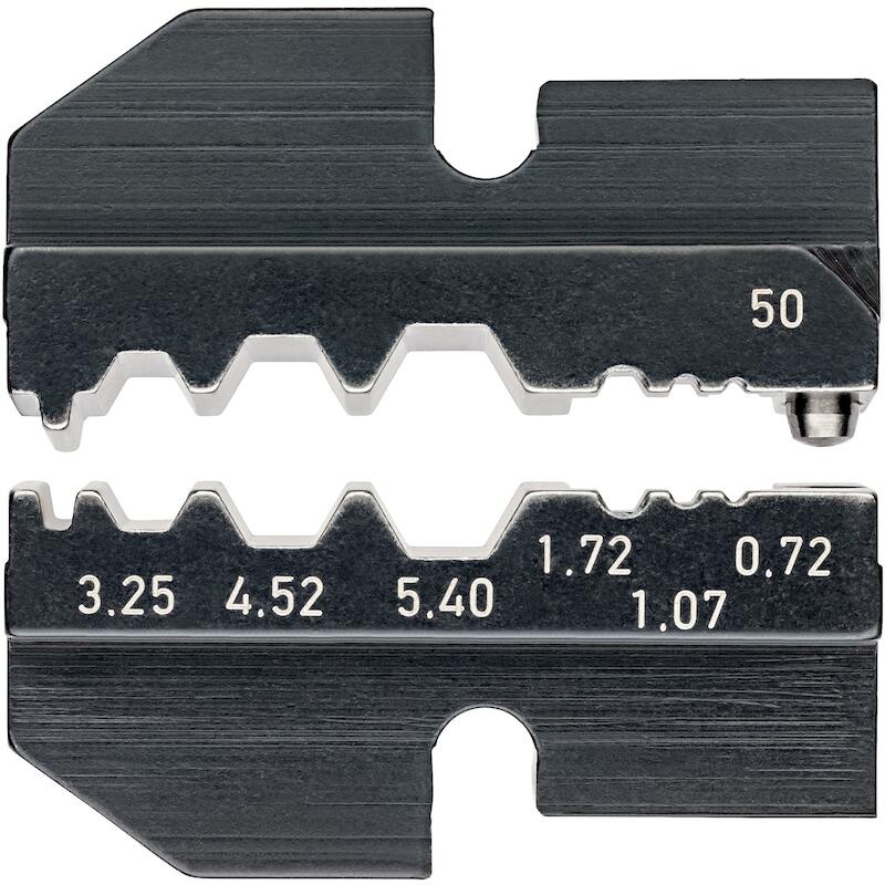 KRIMPPROFIEL COAX AUTOTEL.  97 49 50        KNIPEX