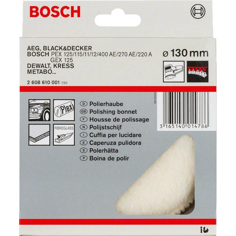 PEAU DE MOUTON 130MM        2608610001       BOSCH