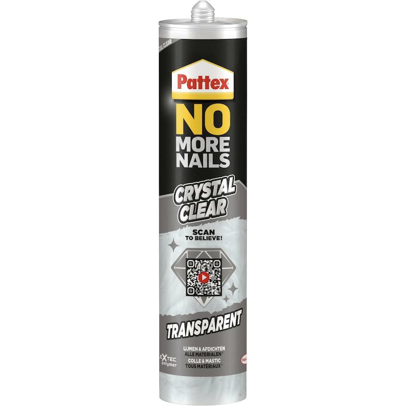 COLLE MONTAGE CRYSTAL  290G NO MORE NAILS   PATTEX