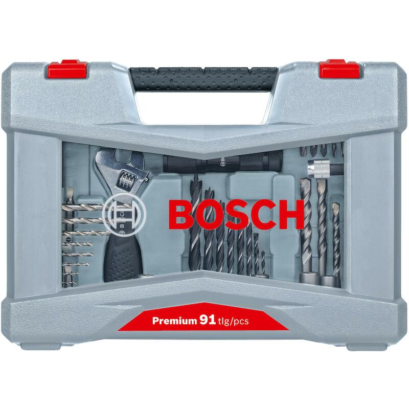 SET FORETS+EMBOUTS V-LINE   2608P00235 (91PC)BOSCH