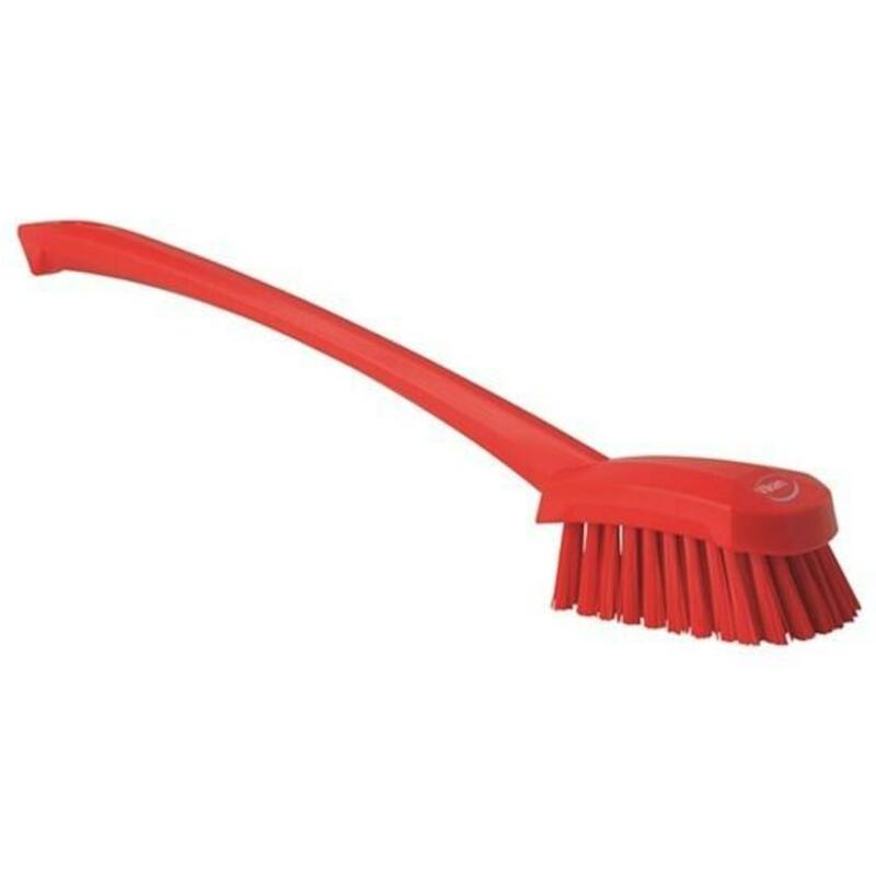 BROSSE À VAISS.DUR ROUGE    4186/4  410X43MM VIKAN