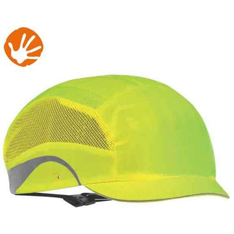 BASEBALLPET HARDCAP MICRO P.AEROLITE FLUO-GEEL JSP