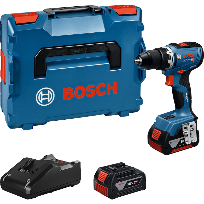 Bosch - gsr 18V-65 - Perceuse-visseuse sans fil - 18 V - 2x 5,0 Ah - l-boxx 136 - 08119801