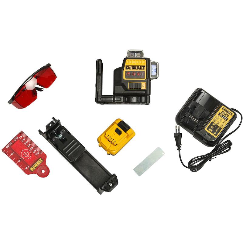 MULTILIJNLAS.12V/2AH        DCE089D1R(ROOD) DEWALT