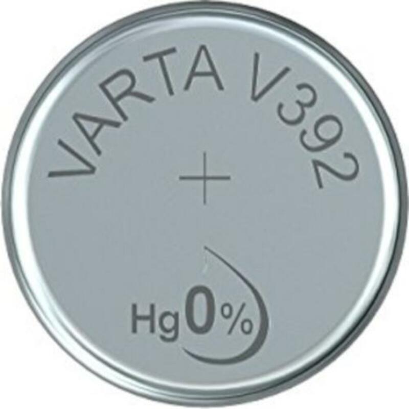 PILE BOUTON 7,9X3,6 1,5V    392 (SR41)       VARTA