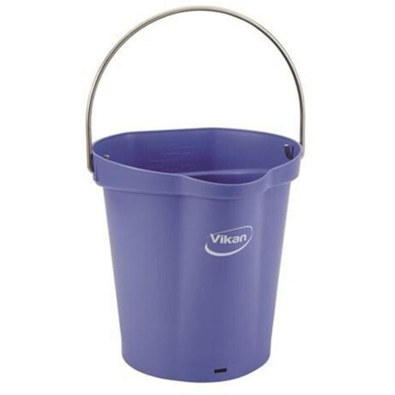 SEAU PP INOX MAUVE          5688/8  6L       VIKAN