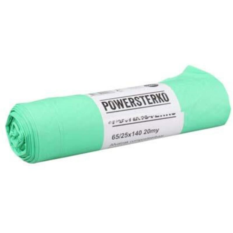 SAC POUBELLE BIODÉGR.(30L)  VZ80-1(10PC)50X57  15µ