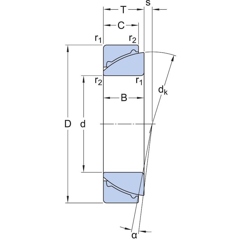 HOEKCONT.-KOGELGEWR.LAGER   GAC 60 F           SKF