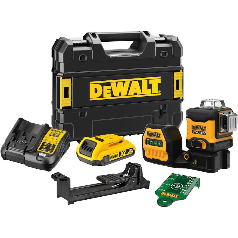 MULTILIJNLASER 12-18V/2AH   DCE089D1G18     DEWALT