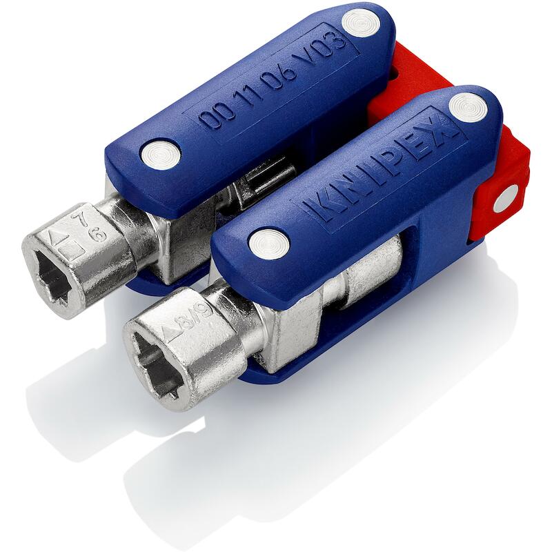 Knipex - Universal control cabinet key - 00 11 06 V03 - DoubleJoint - 62 mm - 03041203