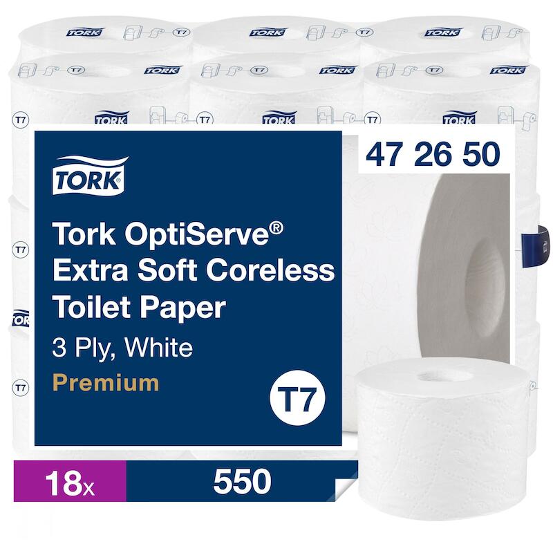 WC PAPIER OPTISERVE X-ZACHT 472650-550ST-3L   TORK