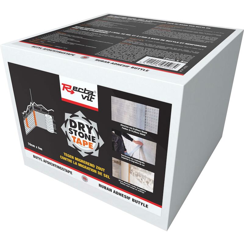 BANDE SCELLEMENT 10CMX5M    DRYSTONE TAPE RECTAVIT